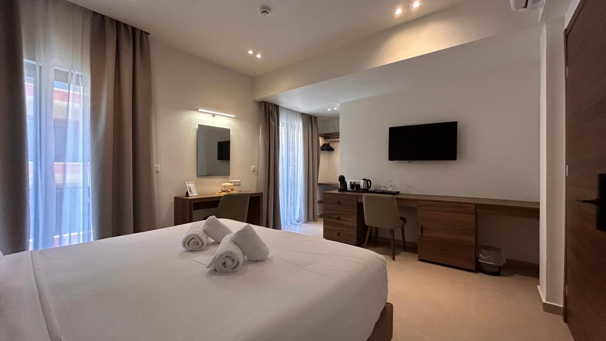 Elite Centre Hotel Rhodes City Bagian luar foto